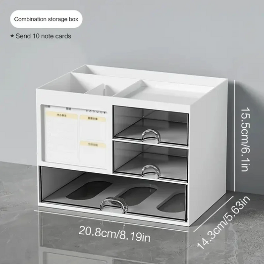 Desktop Drawer Organizer Storage Box - Office Desk Organizer