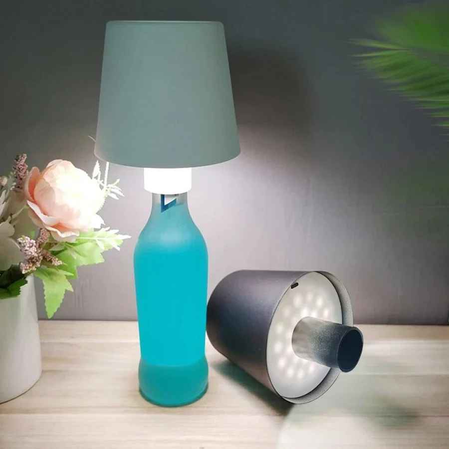 Rechargeable LED Touch Desk Lamp - Dimmable Ambient Light