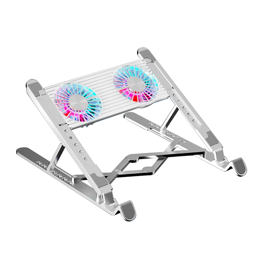 Adjustable Laptop Cooling Stand with Dual / Quad Fan
